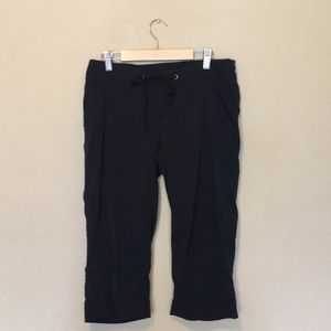 Black Columbia Cropped Omni-Shield Pant.